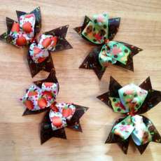 Fall Hairbows