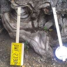 tag guitar and cookie tin banjo