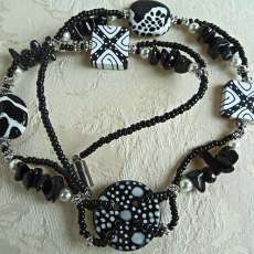 African Kazuri Necklace