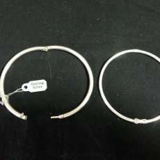 Sterling silver bangle