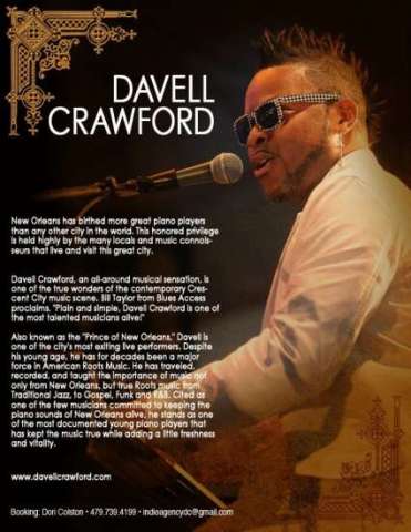 Davell Crawford One Sheet