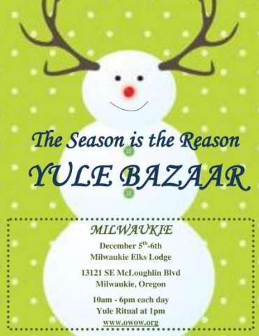 The Season Is the Reason Yule Bazaar