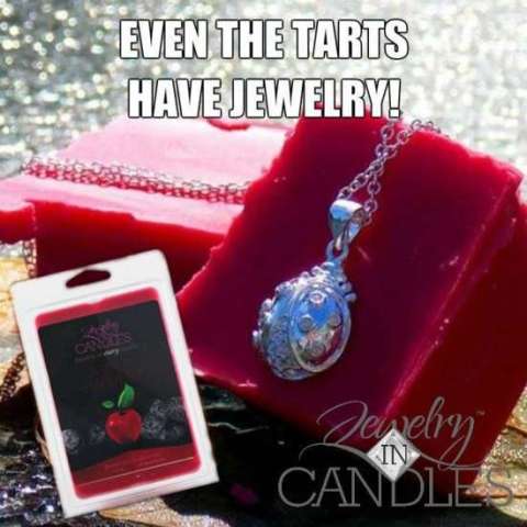 Wax tarts have jewelry too!