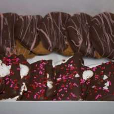 Chocolate cookies and s'mores