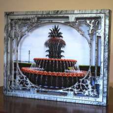Pineapple fountain downtown