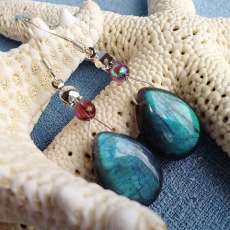 Labradorite Dangle Earrings