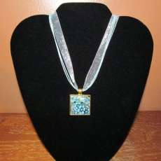 Bold and Beautiful Blue Pendant - Click on photo to enlarge