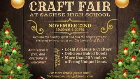Sachse Lady Mustang Craft Fair