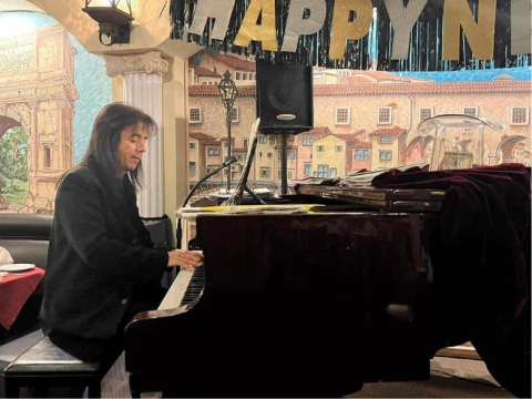 Dave Alcantar at Baci Italian Restaurant in Huntington Beach