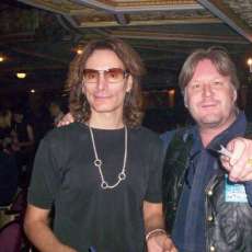 Steve Vai and Michael J Paepke