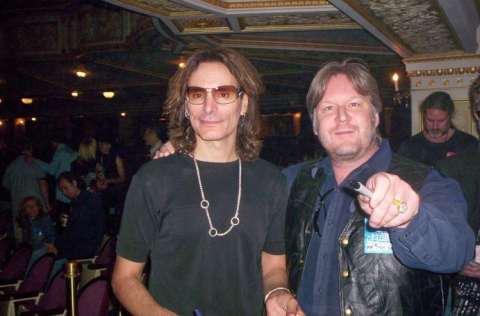 Steve Vai and Michael J Paepke