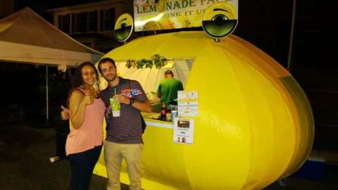 Lovers Love LemonadeFace at the Fair