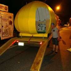 LemonadeFace Arrives on her Private Custom Trailer