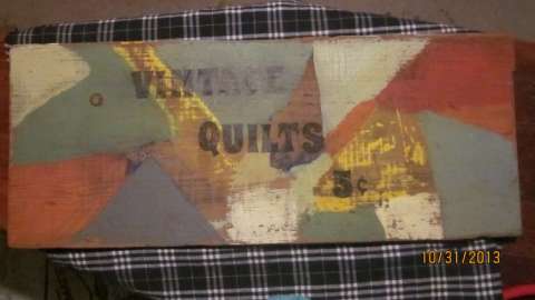 My beautiful quilt sign