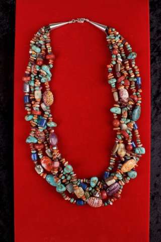 Multi-strand necklace