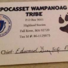 Tribal Membership Card (back)