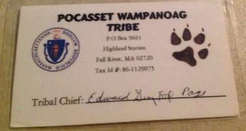 Tribal Membership Card (back)
