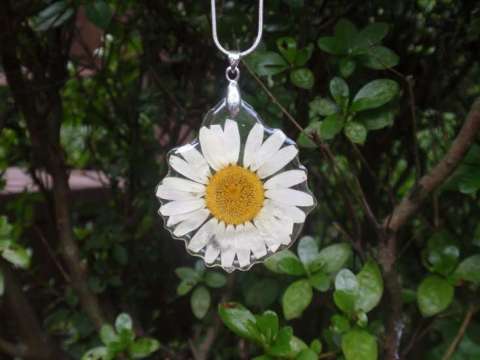 Real Flower Necklace