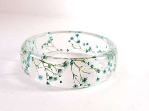 Botanical Bangle Bracelet