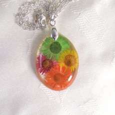 Botanical Resin Necklace