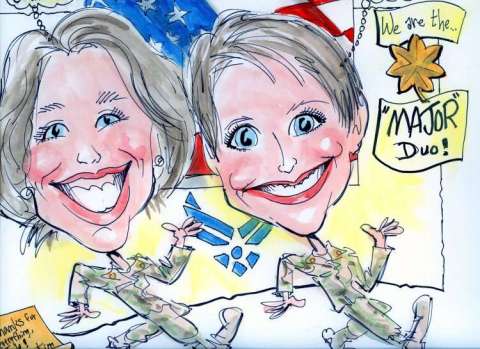 Watercolor For Military Duo