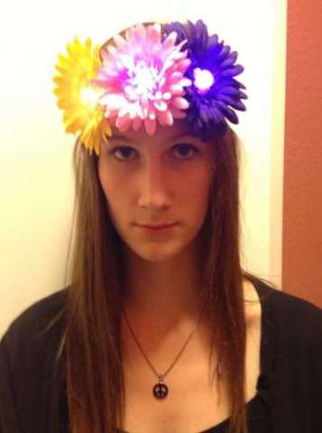 LED light festival halo