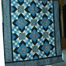 Amish Blue (Twin Size)