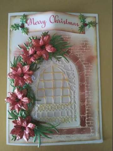 Christmas Gate Keepsake Card