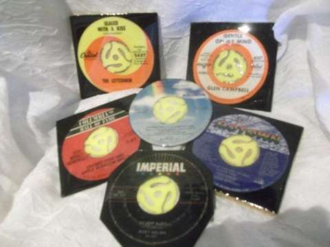 recycled record labels