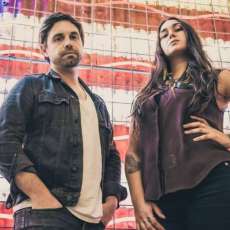 Christina With Guitarist Gene Micofsky