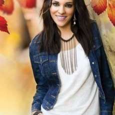 Gold and black necklace