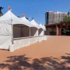10x20 HP Tents With White Bar Fronts
