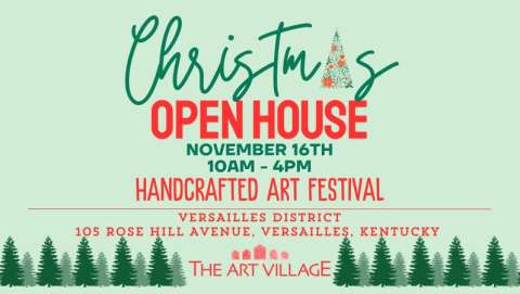 Christmas Open House, the Art Village