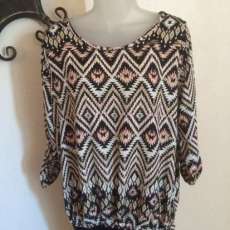 Aztec top s,m,l