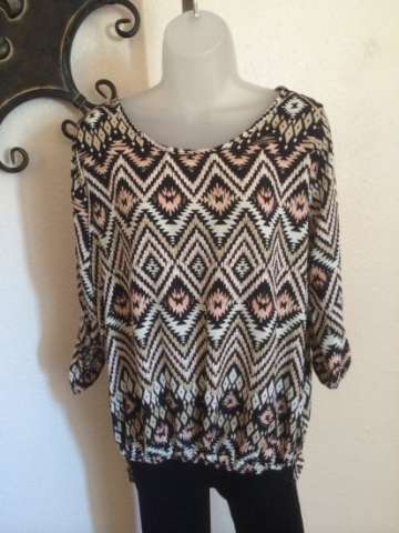 Aztec top s,m,l