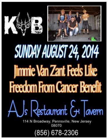 KYB @ Jimmie Van Zant Feels Like Freedom From Cancer Benefit