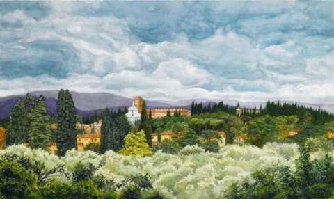 View From The Boboli, Florance, Italy