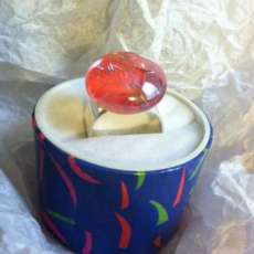 Orange Tutti Fruitti Candy Ring $25.00