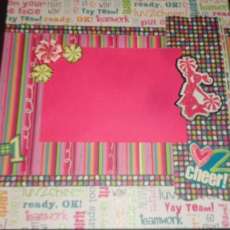 Love 2 Cheer Premade Page