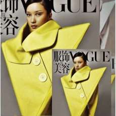 International Vogue 16x20 Poster Framed