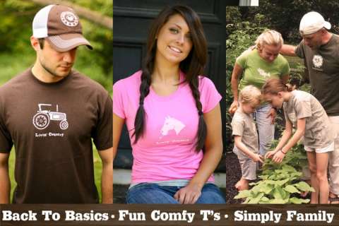 Livin' Country Brand T-shirts