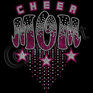 Rhinestone Cheer Mom