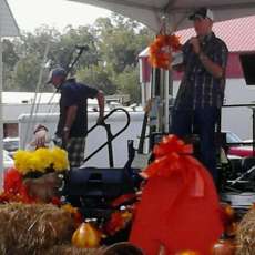 Nate Singing at the Boaz Harvest Festival
