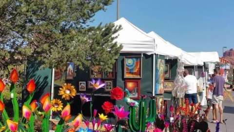 Los Rosales West Sedona Arts and Crafts Show - March #1