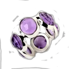 Amethyst Ring - Mexican design