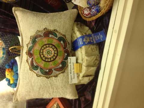 Blue Ribbon Pillow - 2015 MN State Fair & 2015 Wright Co. Fair