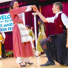 BIG GREEK FESTIVAL: Traditional Greek Youth Dancers