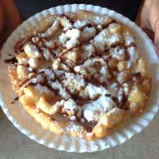 Chocolate Funnel Cake