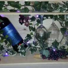 Lighted Wine Box Display