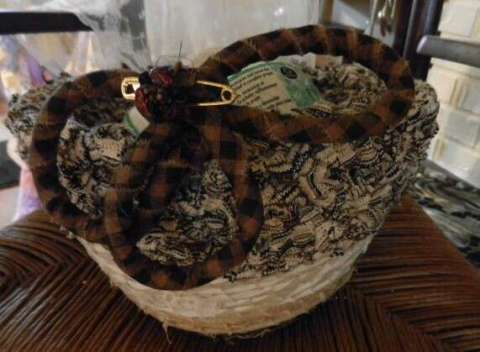 Fabric Coiled Vessel